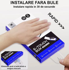 Privacy protection film for iPhone 14 PRO, HEYBINGO, 9H transparent antistatic tempered glass, with application kit, scratch resistant, does not leave fingerprints