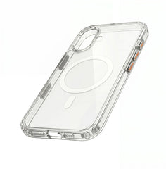 Husa iPhone 16 Clear, HEYBINGO® X-MAN, transparenta slim, anti-soc, MagSafe, Buton Capacitiv pentru Camera Control