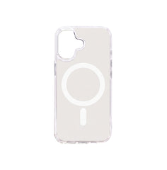 Husa iPhone 17 Alb, HEYBINGO®, design slim, MagSafe, Anti-Soc, Anti Zgarieturi, Clear Fusion Mag Cover