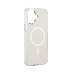 Husa iPhone 17 Alb, HEYBINGO®, design slim, MagSafe, Anti-Soc, Anti Zgarieturi, Clear Fusion Mag Cover