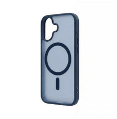 Husa iPhone 17 Albastra, HEYBINGO® X-Man, design slim, MagSafe, Anti-Soc, Anti Zgarieturi