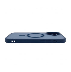 Husa iPhone 17 Albastra, HEYBINGO® X-Man, design slim, MagSafe, Anti-Soc, Anti Zgarieturi