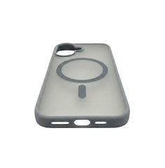 Husa iPhone 17 Gri, HEYBINGO® X-Man, design slim, MagSafe, Anti-Soc, Anti Zgarieturi