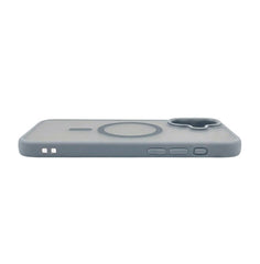 Husa iPhone 17 Gri, HEYBINGO® X-Man, design slim, MagSafe, Anti-Soc, Anti Zgarieturi