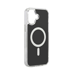 Husa iPhone 17 Negru, HEYBINGO®, design slim, MagSafe, Anti-Soc, Anti Zgarieturi, Clear Fusion Mag Cover