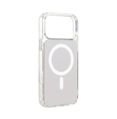 Husa iPhone 17 PRO Alb, HEYBINGO®, design slim, MagSafe, Anti-Soc, Anti Zgarieturi, Clear Fusion Mag Cover