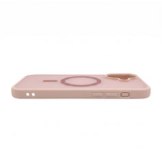 Husa iPhone 17 Roz, HEYBINGO® X-Man, design slim, MagSafe, Anti-Soc, Anti Zgarieturi