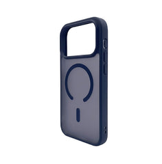 Husa iPhone 17 PRO Albastra, HEYBINGO® X-Man, design slim, MagSafe, Anti-Soc, Anti Zgarieturi