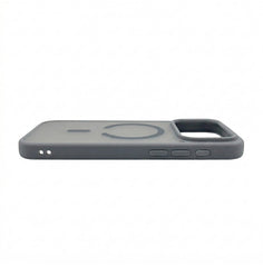 Husa iPhone 17 PRO Gri, HEYBINGO® X-Man, design slim, MagSafe, Anti-Soc, Anti Zgarieturi