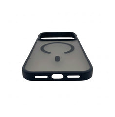 Husa iPhone 17 PRO Negru, HEYBINGO® X-Man, design slim, MagSafe, Anti-Soc, Anti Zgarieturi