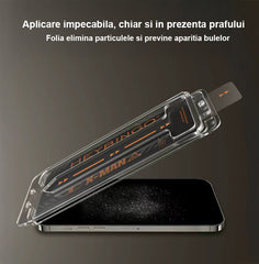 Folie Telefon iPhone 16 PRO HEYBINGO HD cu Kit Aplicare