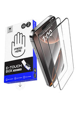 Privacy protection film for iPhone 14 PRO, HEYBINGO, 9H transparent antistatic tempered glass, with application kit, scratch resistant, does not leave fingerprints 