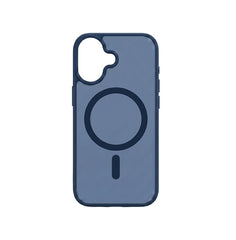 Husa iPhone 17 Albastra, HEYBINGO® X-Man, design slim, MagSafe, Anti-Soc, Anti Zgarieturi