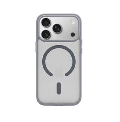 Husa iPhone 17 PRO Gri, HEYBINGO® X-Man, design slim, MagSafe, Anti-Soc, Anti Zgarieturi